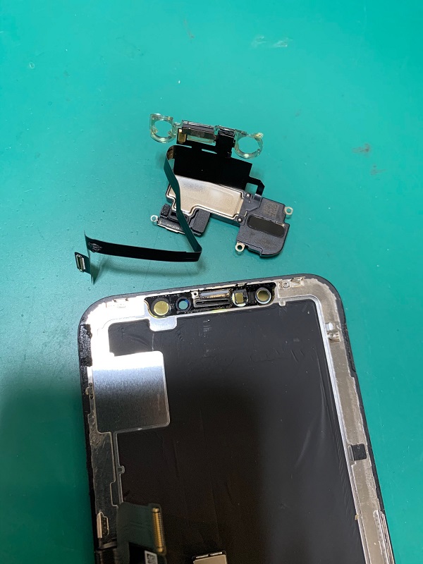 iPhoneXのフロントパネル交換ご紹介！ | iPhone修理アイサポ 修理事例