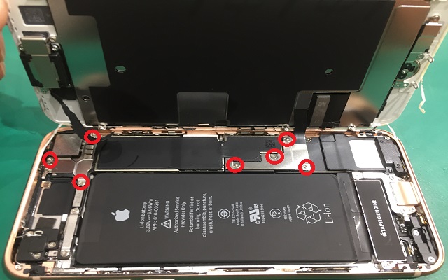 iPhone8バッテリー交換修理事例のご紹介！ | iPhone修理アイサポ 修理事例