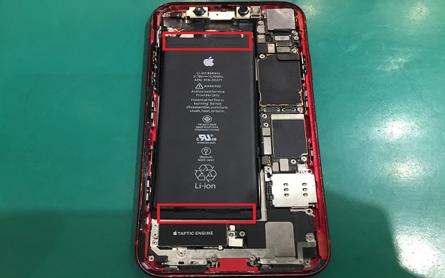 iPhoneXRバッテリー交換修理事例のご紹介！ | iPhone修理アイサポ 修理事例