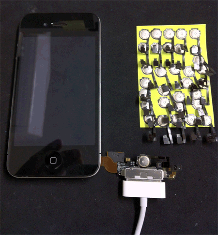 iphoneホームボタンデコピン