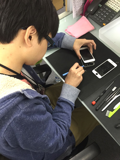 修理のお時間は60分程度