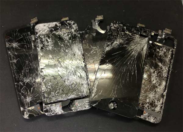 iphone5ガラス割れ修理