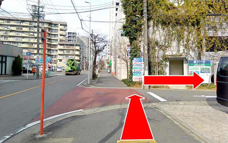 名古屋泉店への道順4